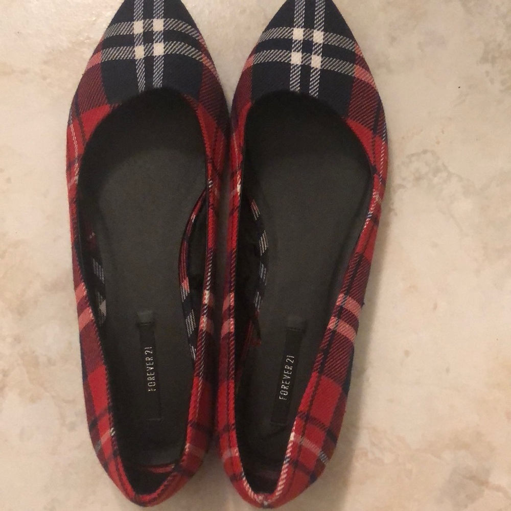 Fun plaid shoes
